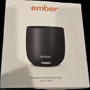 Ember cup. New in box, never used. Note: company branded.